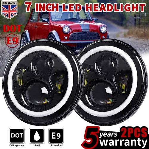 7inch round led headlights - round,