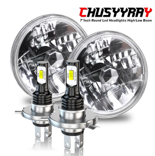 Round dot led headlights - 7'',