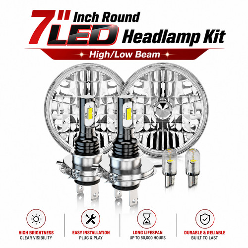 Classic mini inch headlamp - 7,